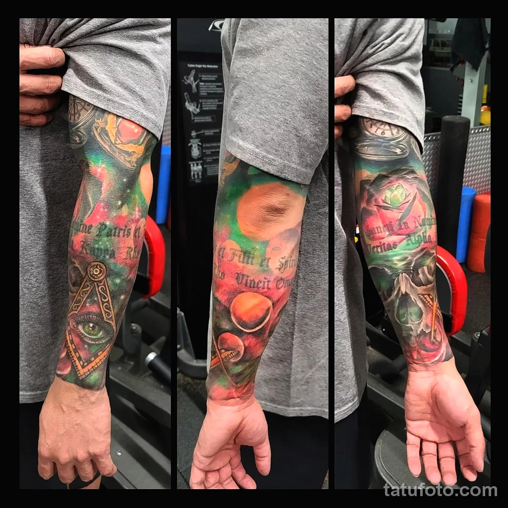 Фото цветного рисунка тату 13.02.22 №0159 — color drawing tattoo tatufoto.com