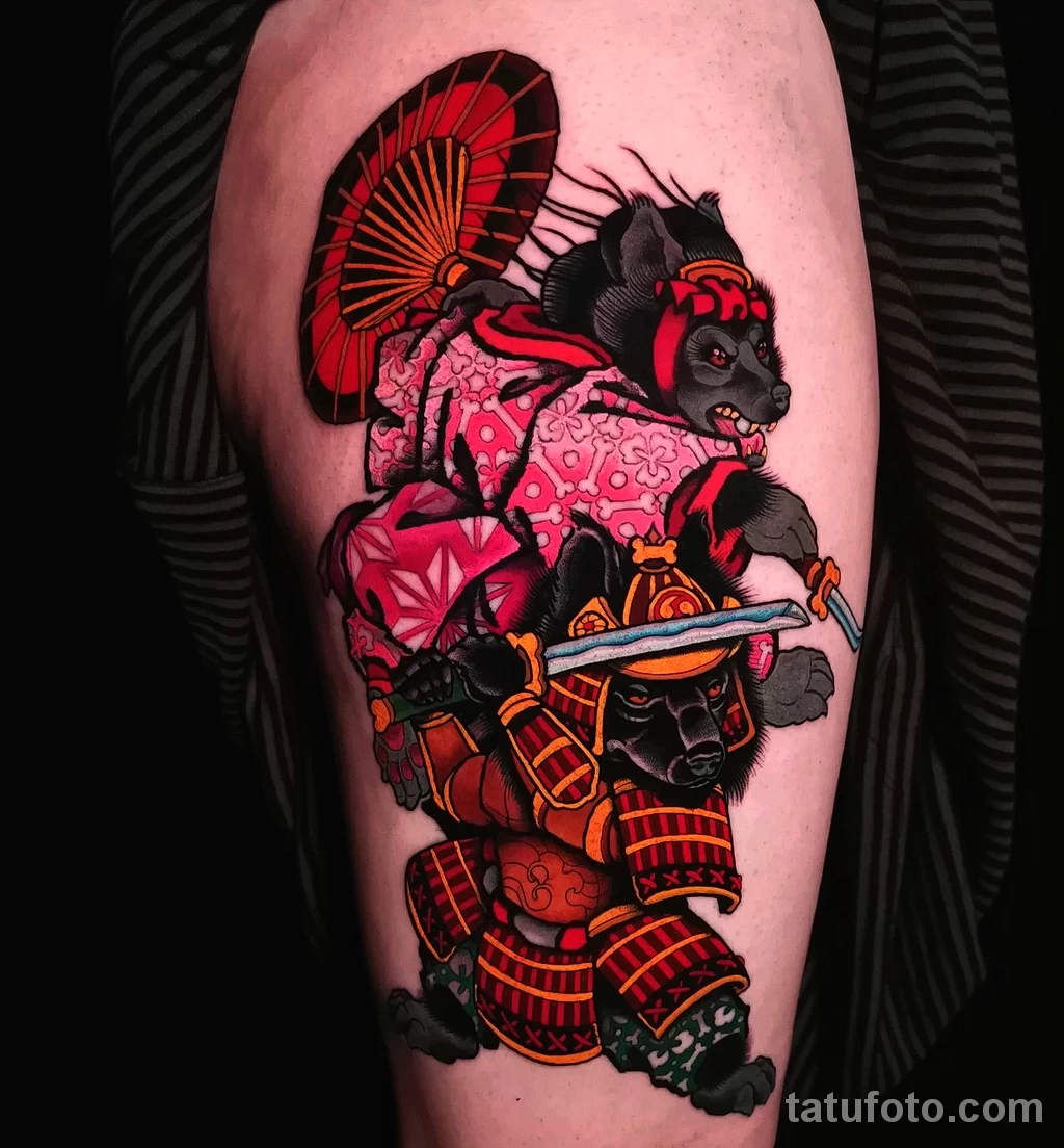 Фото цветного рисунка тату 13.02.22 №0177 — color drawing tattoo tatufoto.com