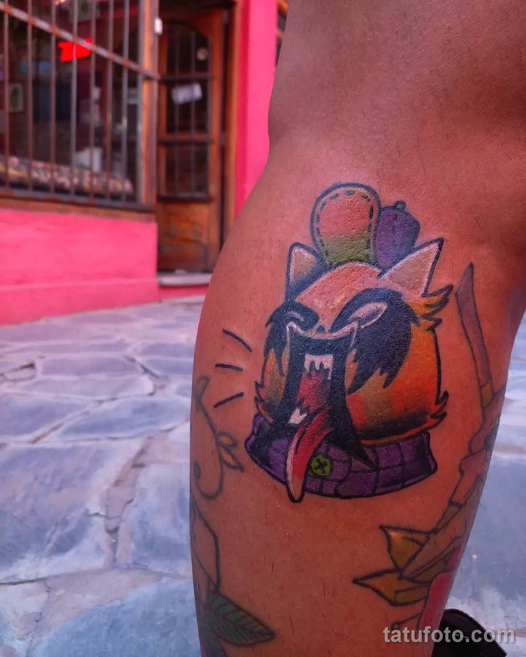 Фото цветного рисунка тату 13.02.22 №0178 — color drawing tattoo tatufoto.com