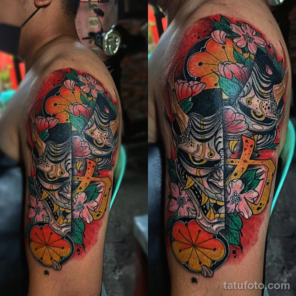 Фото цветного рисунка тату 13.02.22 №0184 — color drawing tattoo tatufoto.com