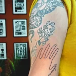 Фото эскизных тату 16.02.22 №0078 - hand poke tattoo tatufoto.com