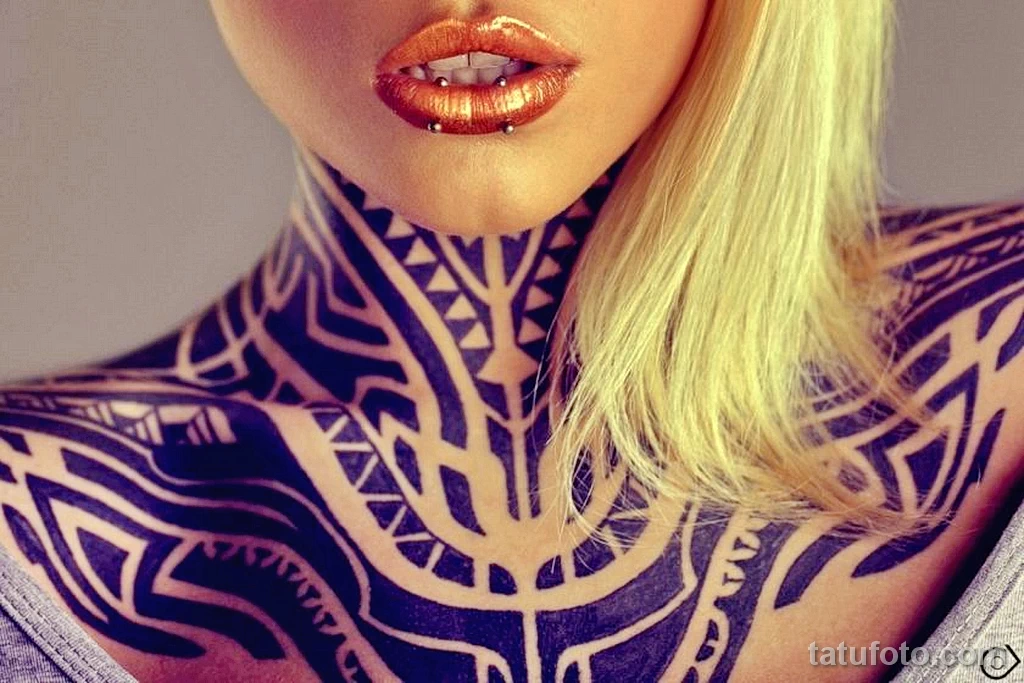 красивые тату на шее 02.02.22 №0001 - neck tattoo tatufoto.com