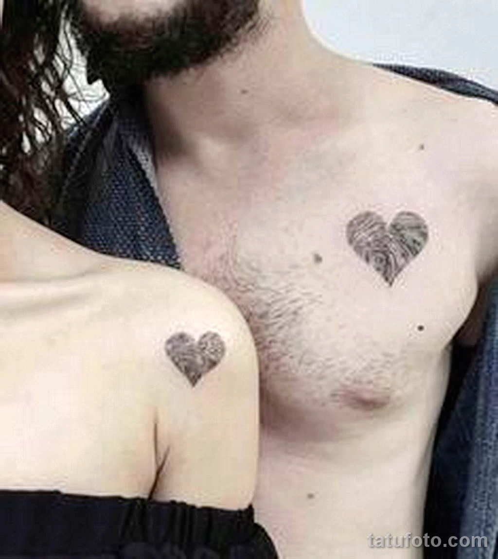 парные тату сердце 06.02.22 №0014 - heart tattoo tatufoto.com