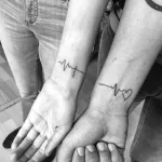 парные тату сердце 06.02.22 №0023 - heart tattoo tatufoto.com