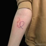 тату сердце для девушки 06.02.22 №0007 - heart tattoo tatufoto.com