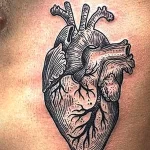 тату сердце для мужчин 06.02.22 №0012 - heart tattoo tatufoto.com