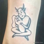 фото тату с рисунком сердца 05.02.22 №0155 - heart tattoo photo tatufoto.com