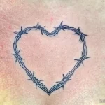 фото тату с рисунком сердца 05.02.22 №0482 - heart tattoo photo tatufoto.com