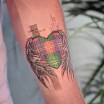 фото тату с рисунком сердца 05.02.22 №1087 - heart tattoo photo tatufoto.com