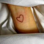 фото тату с рисунком сердца 05.02.22 №1265 - heart tattoo photo tatufoto.com