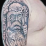 Прикольный вариант тату фото 16.03.22 №0525 - Cool version of the tattoo tatufoto.com