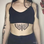 Женские тату - Блэкворк 19.04.22 №0003 - Female tattoos - Blackwork tatufoto.com