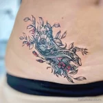Женские тату - Графика 19.04.22 №0007 - Women's tattoos - Graphics tatufoto.com