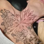 Женские тату - Дотворк 19.04.22 №0004 - Female tattoos - Dotwork tatufoto.com