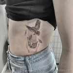 Женские тату - Дотворк 19.04.22 №0006 - Female tattoos - Dotwork tatufoto.com