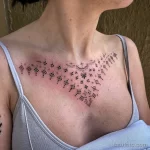 Женские тату - Дотворк 19.04.22 №0009 - Female tattoos - Dotwork tatufoto.com