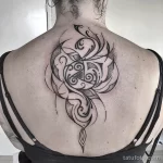 Женские тату - Дотворк 19.04.22 №0010 - Female tattoos - Dotwork tatufoto.com