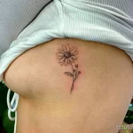 Женские тату - Лайнворк 19.04.22 №0006 - Female tattoos - Linework tatufoto.com