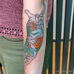 Женские тату - Ориентал 19.04.22 №0005 - Female tattoos - Oriental tatufoto.com