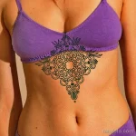 Женские тату - Орнаментал 19.04.22 №0004 - Female tattoos - Ornamental tatufoto.com
