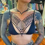 Женские тату - Орнаментал 19.04.22 №0007 - Female tattoos - Ornamental tatufoto.com