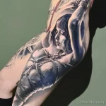 Женские тату - Реализм 19.04.22 №0001 - Female tattoos - Realism tatufoto.com