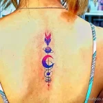 Минимализм тату женские 19.04.22 №0009 - Minimalism tattoo for women tatufoto.com