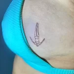 Минимализм тату женские 19.04.22 №0011 - Minimalism tattoo for women tatufoto.com
