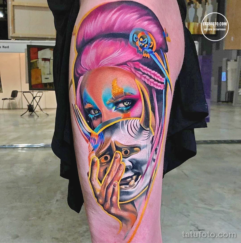 Новый интересный рисунок тату 27.04.22 №0060 — New interesting tattoo desig tatufoto.com