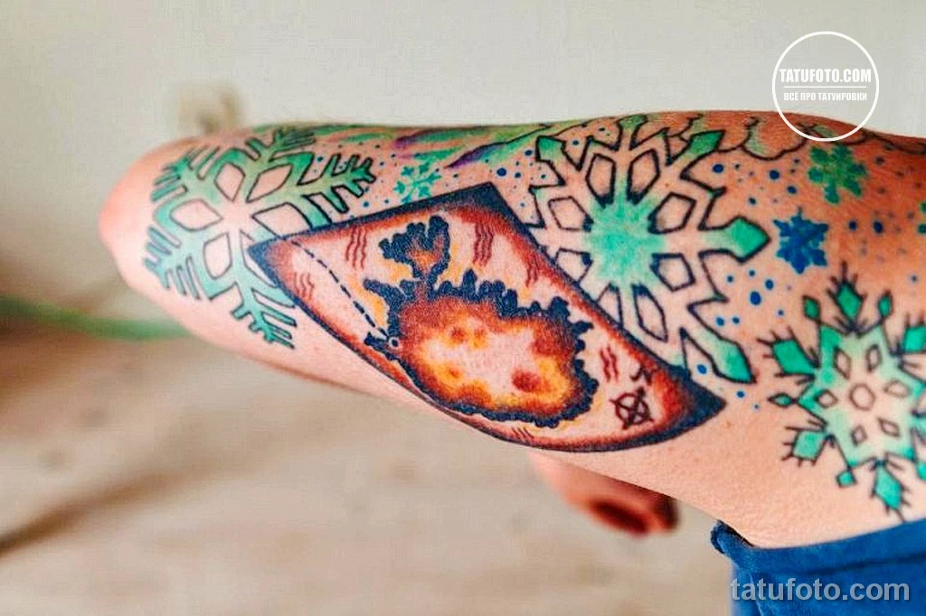 Новый интересный рисунок тату 27.04.22 №0076 — New interesting tattoo desig tatufoto.com