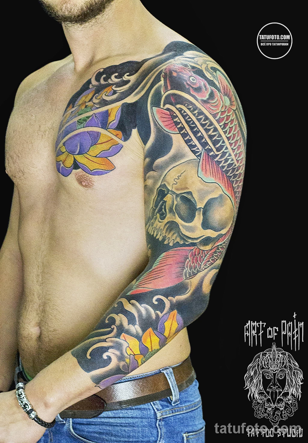 Новый интересный рисунок тату 27.04.22 №0099 — New interesting tattoo desig tatufoto.com