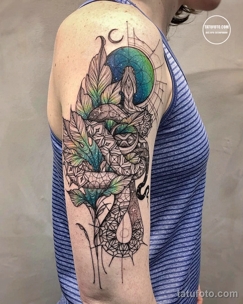 Новый интересный рисунок тату 27.04.22 №0122 — New interesting tattoo desig tatufoto.com
