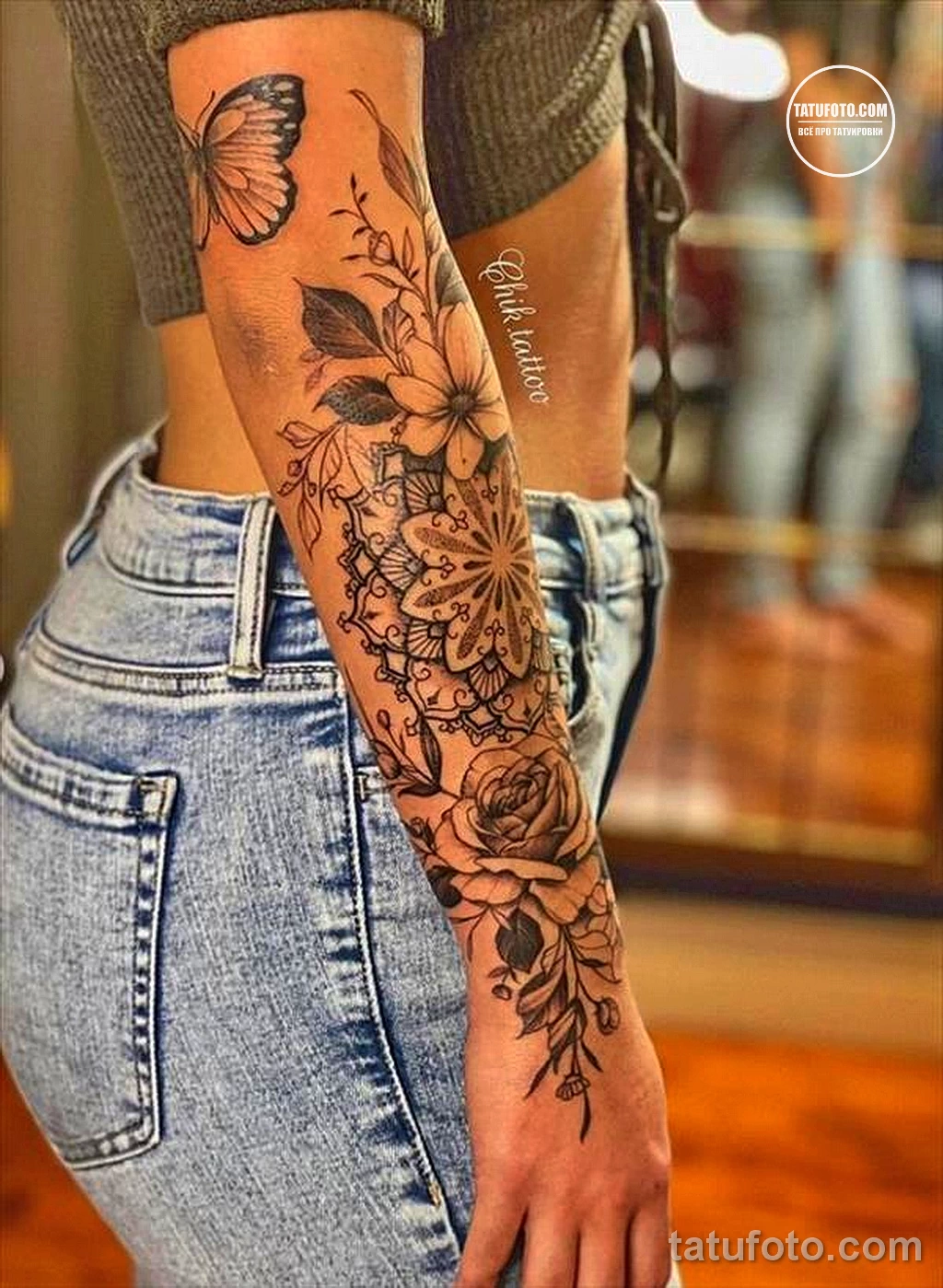 Новый интересный рисунок тату 27.04.22 №0166 — New interesting tattoo desig tatufoto.com