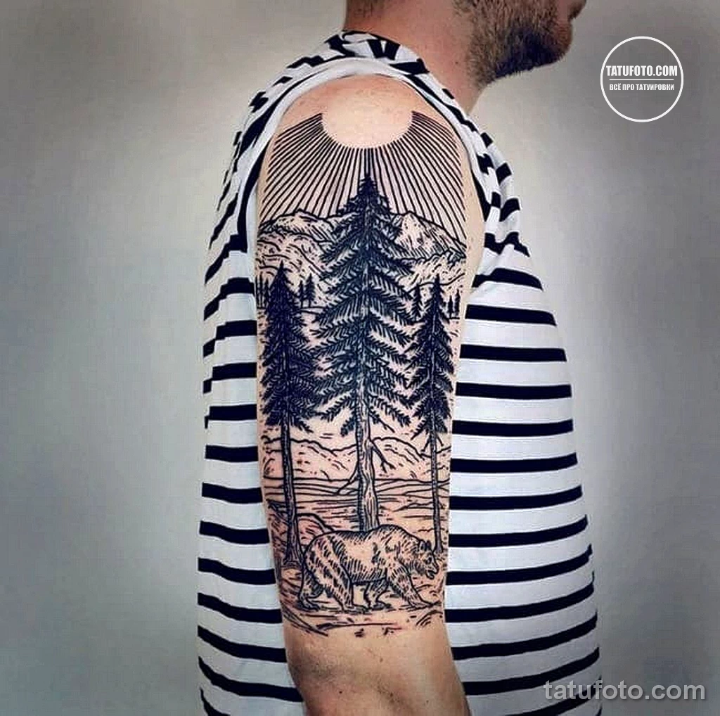 Новый интересный рисунок тату 27.04.22 №0172 — New interesting tattoo desig tatufoto.com