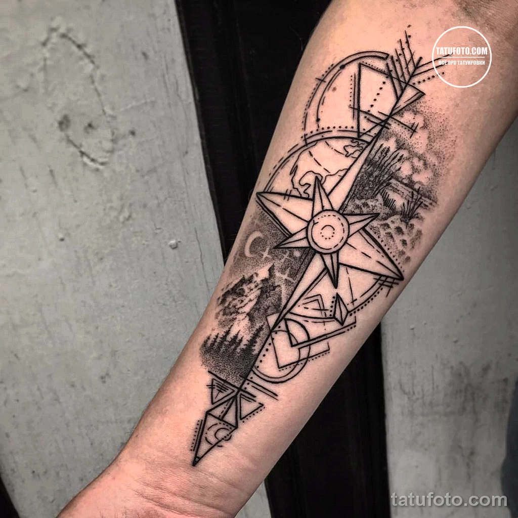 Новый интересный рисунок тату 27.04.22 №0196 — New interesting tattoo desig tatufoto.com