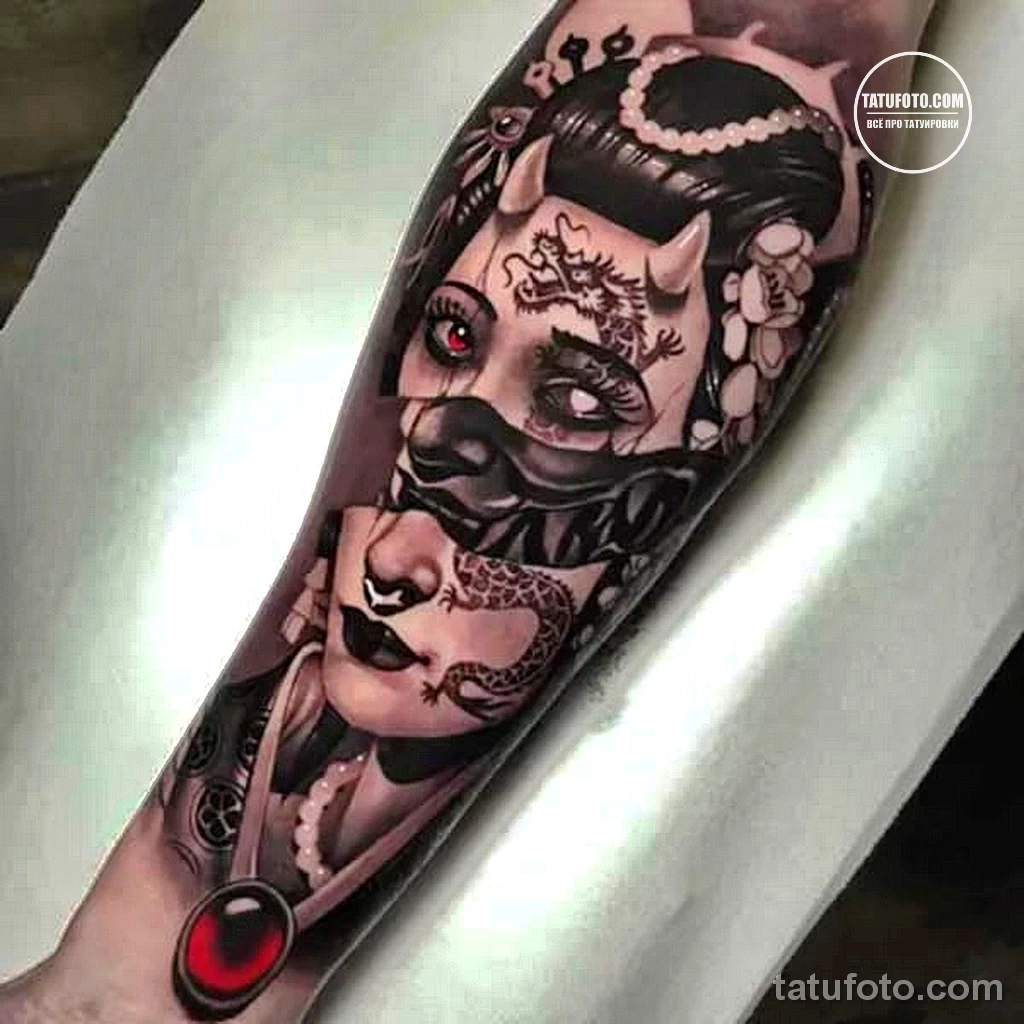 Новый интересный рисунок тату 27.04.22 №0219 — New interesting tattoo desig tatufoto.com