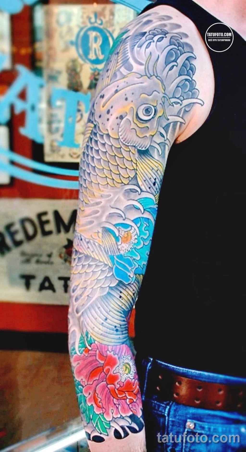 Новый интересный рисунок тату 27.04.22 №0256 — New interesting tattoo desig tatufoto.com