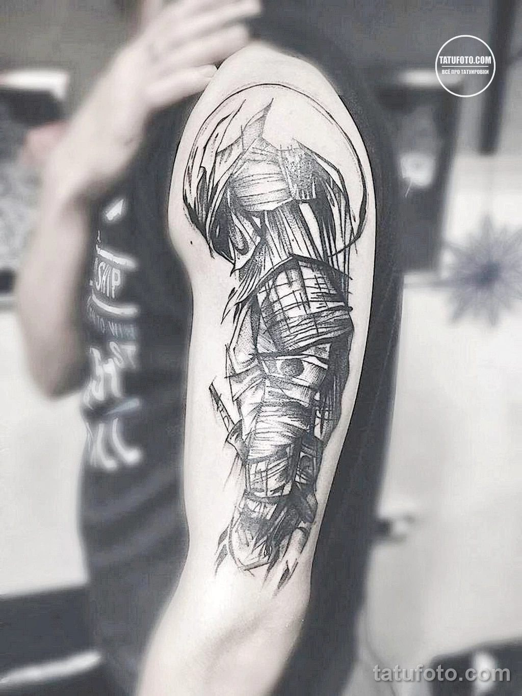 Новый интересный рисунок тату 27.04.22 №0277 — New interesting tattoo desig tatufoto.com