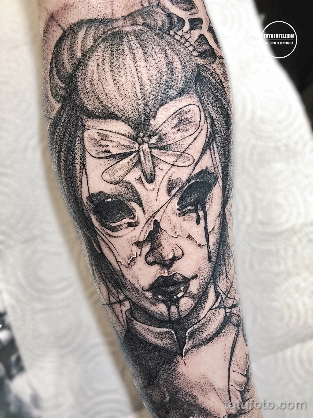 Новый интересный рисунок тату 27.04.22 №0285 — New interesting tattoo desig tatufoto.com