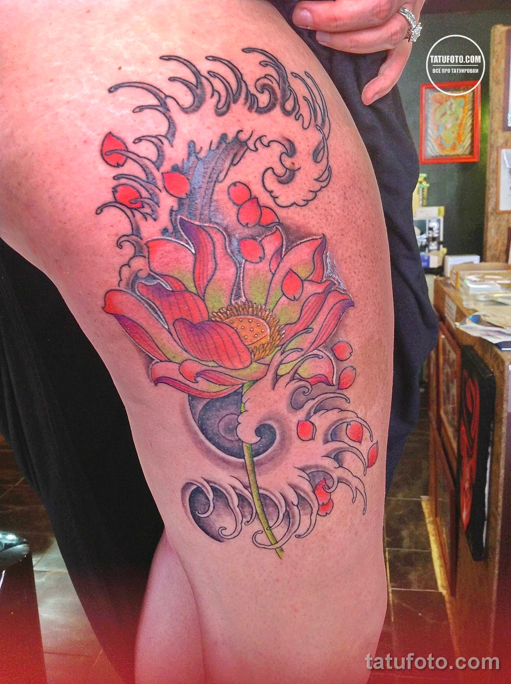 Новый интересный рисунок тату 27.04.22 №0341 — New interesting tattoo desig tatufoto.com
