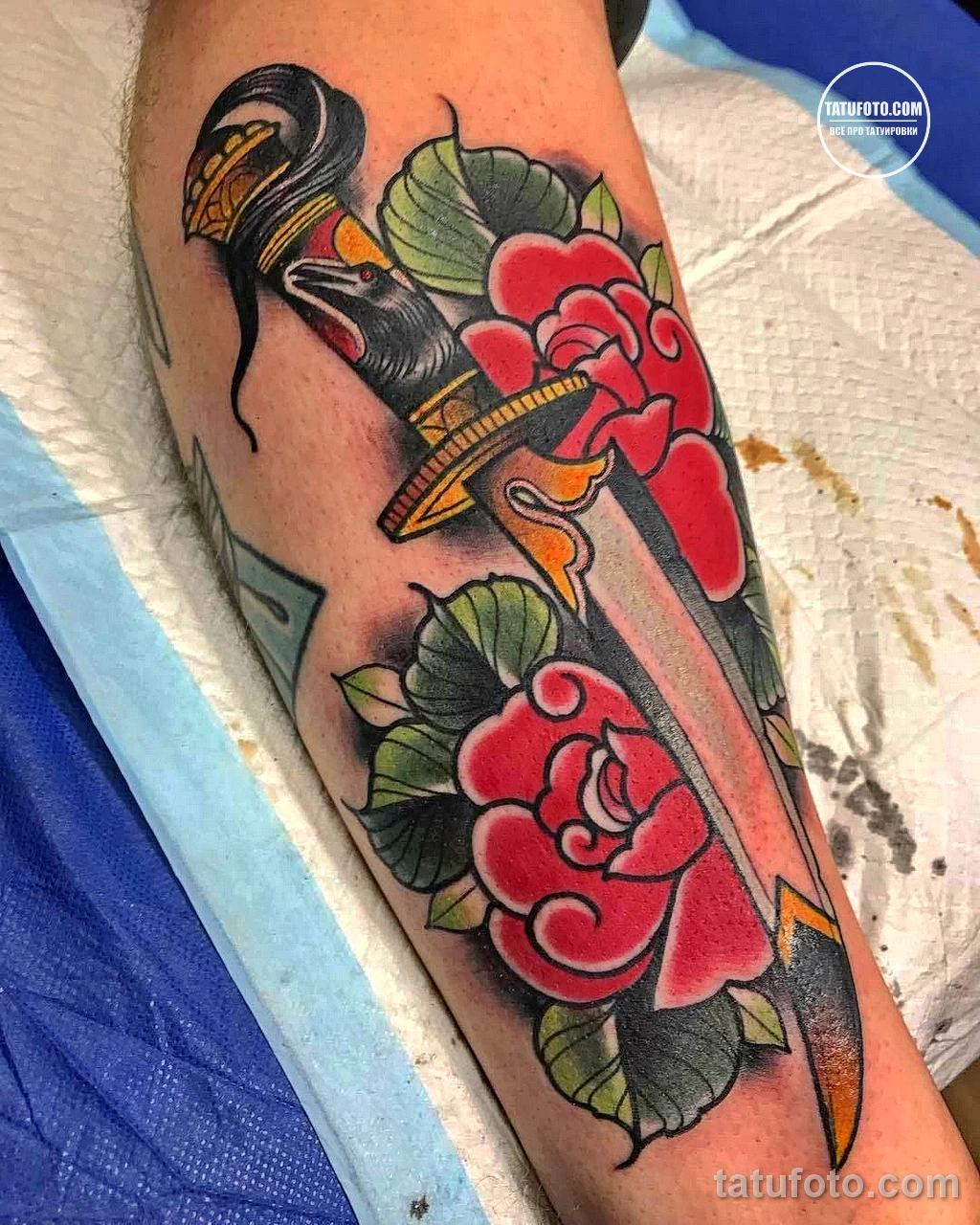 Новый интересный рисунок тату 27.04.22 №0343 — New interesting tattoo desig tatufoto.com