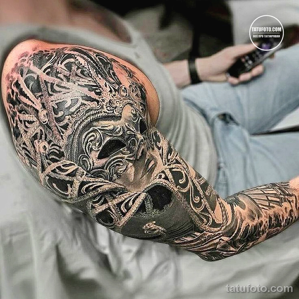 Новый интересный рисунок тату 27.04.22 №0383 — New interesting tattoo desig tatufoto.com