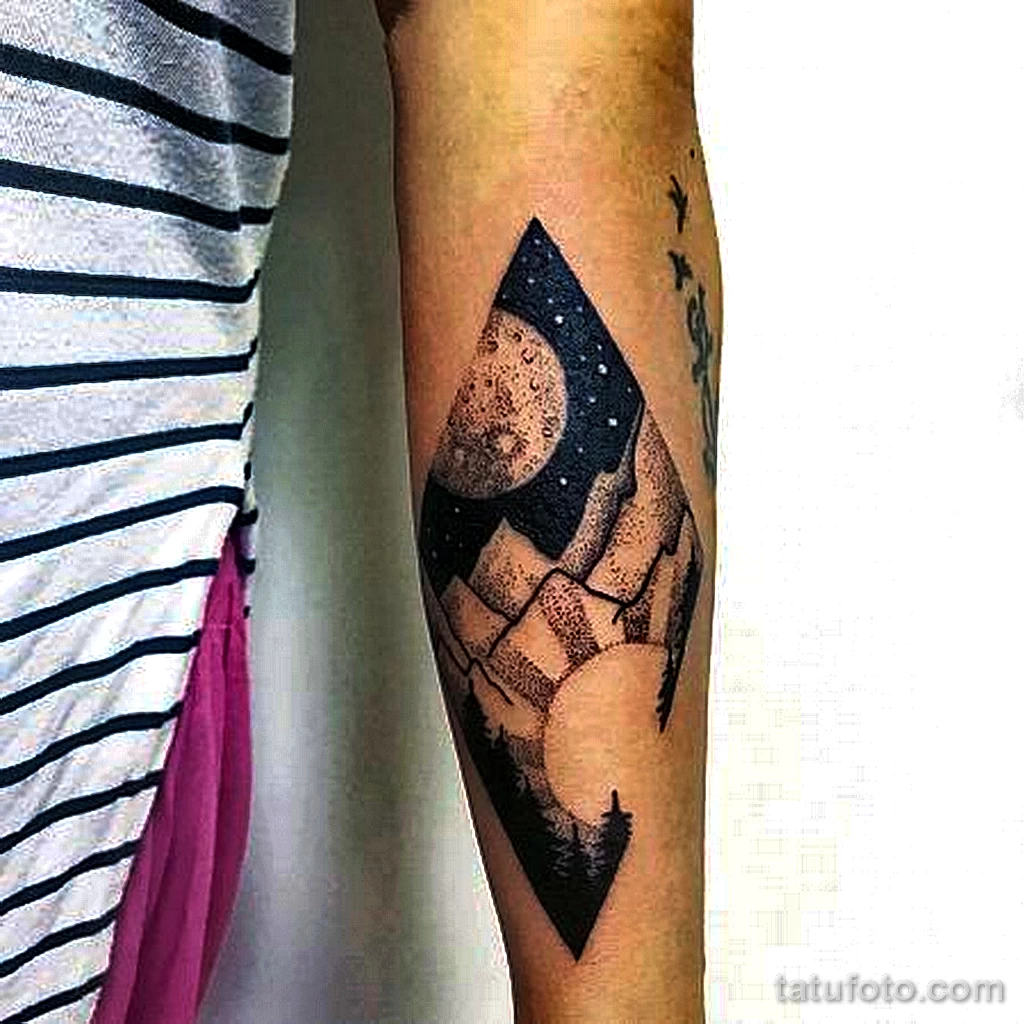 Новый интересный рисунок тату 27.04.22 №0402 — New interesting tattoo desig tatufoto.com