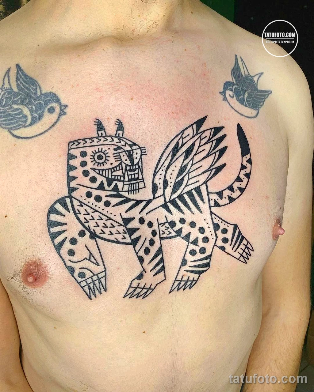 Новый интересный рисунок тату 27.04.22 №0406 — New interesting tattoo desig tatufoto.com