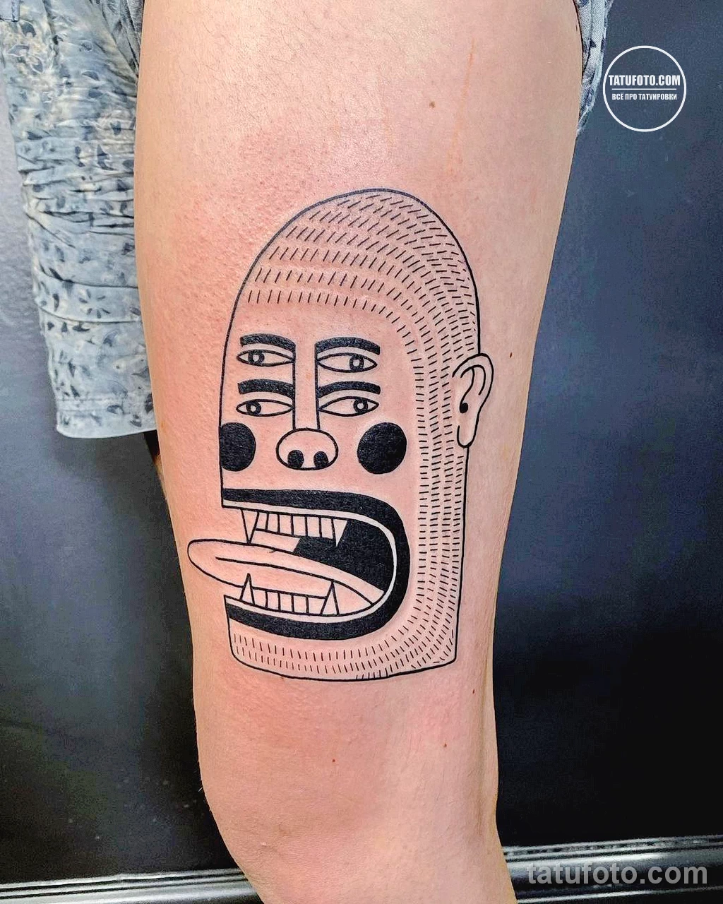 Новый интересный рисунок тату 27.04.22 №0407 — New interesting tattoo desig tatufoto.com