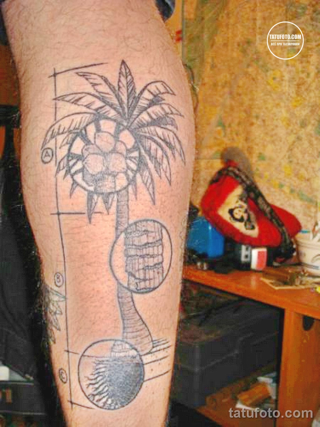 Новый интересный рисунок тату 27.04.22 №0416 — New interesting tattoo desig tatufoto.com