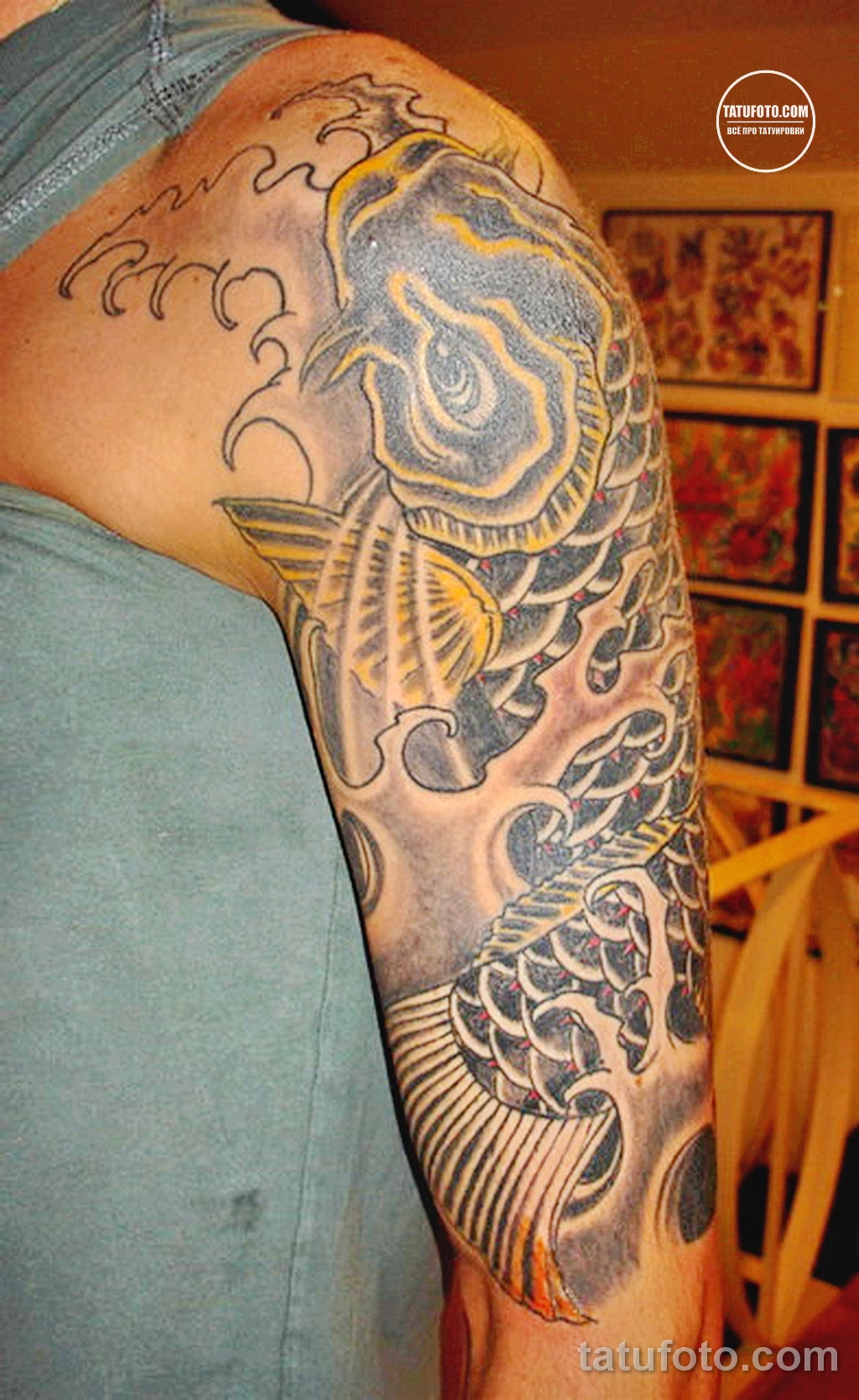 Новый интересный рисунок тату 27.04.22 №0459 — New interesting tattoo desig tatufoto.com