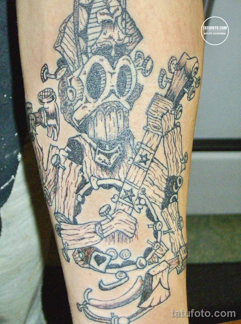 Новый интересный рисунок тату 27.04.22 №0494 — New interesting tattoo desig tatufoto.com