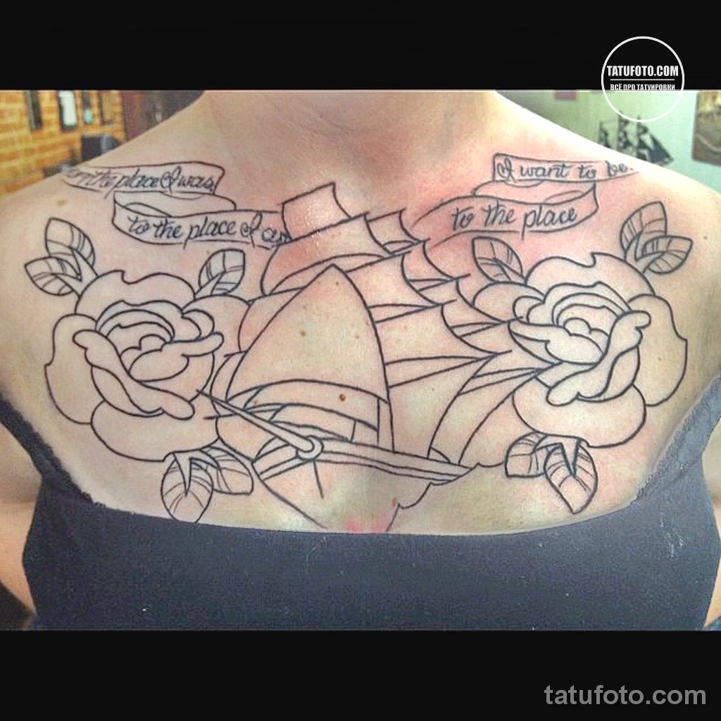 Новый интересный рисунок тату 27.04.22 №0519 — New interesting tattoo desig tatufoto.com