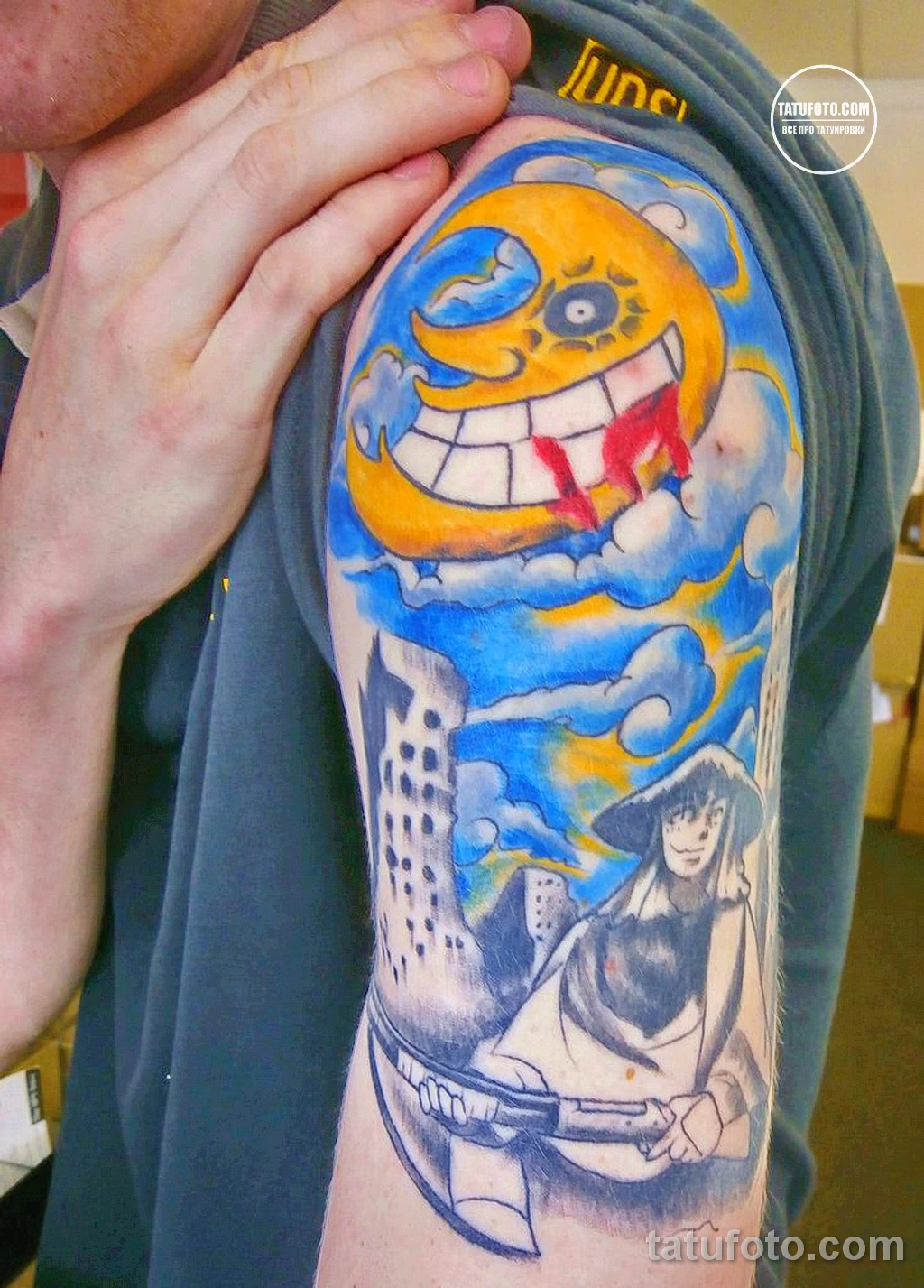 Новый интересный рисунок тату 27.04.22 №0530 — New interesting tattoo desig tatufoto.com